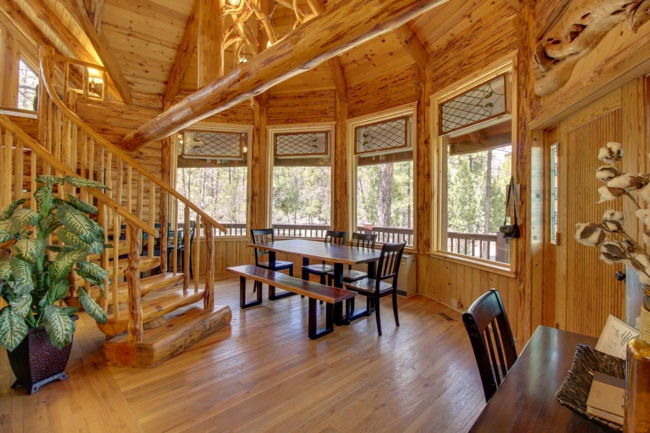 Lakeside Cabin On 2 Acres With Fire Pit And Hot Tub! Villa Pinetop-Lakeside Bagian luar foto