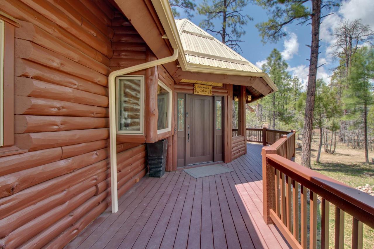 Lakeside Cabin On 2 Acres With Fire Pit And Hot Tub! Villa Pinetop-Lakeside Bagian luar foto