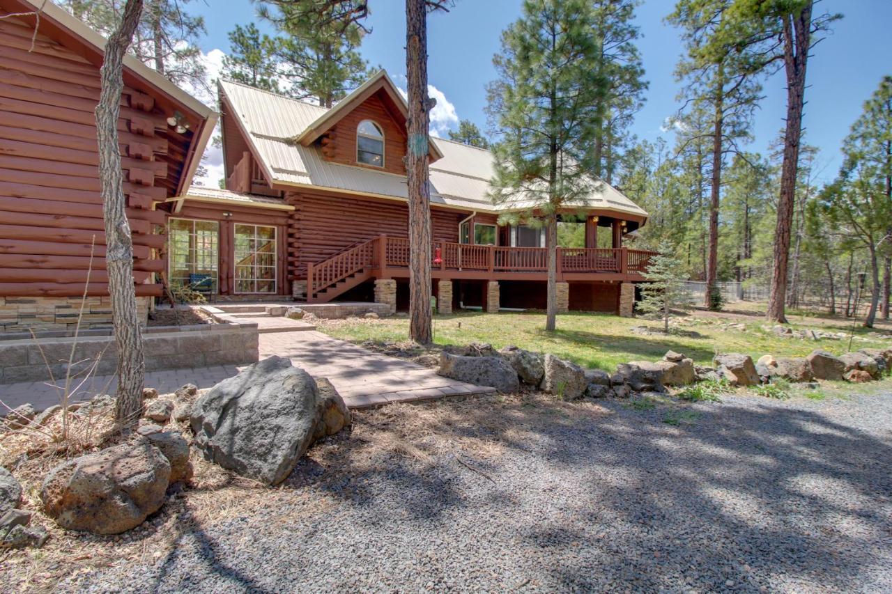 Lakeside Cabin On 2 Acres With Fire Pit And Hot Tub! Pinetop-Lakeside Bagian luar foto